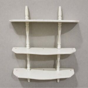 Elegant White Wall Shelf